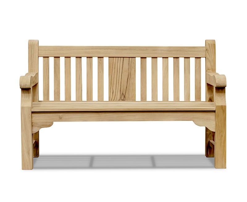 Balmoral Teak 1.5m Central Panel Bench