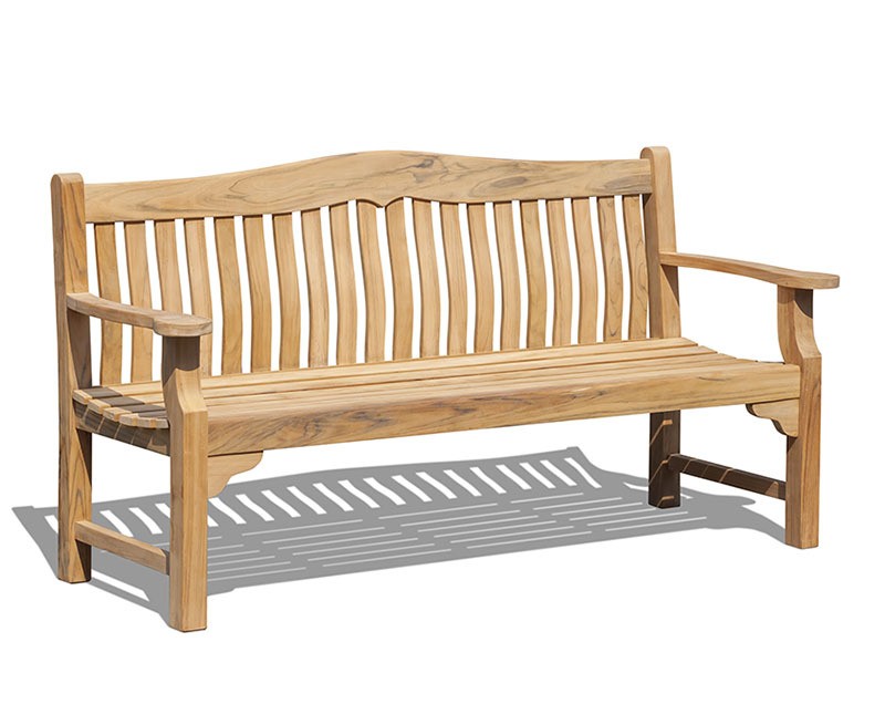 Rose Garden Teak 1.8m Bench