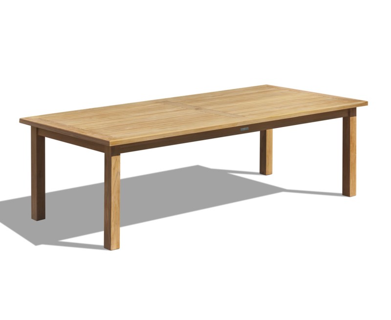 Balmoral Teak Rectangular Garden Table – 2.5m