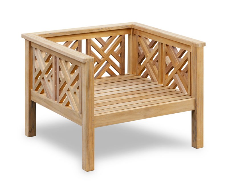 Princeton Teak Daybed Armchair