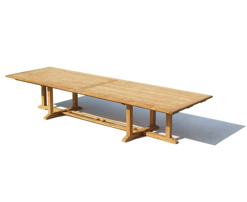 Hilgrove Teak Rectangular Extra-Large Garden Table – 4m