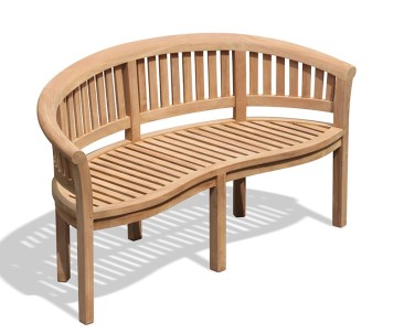 2 seater banana online bench