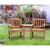 Ascot Teak Companion Seat