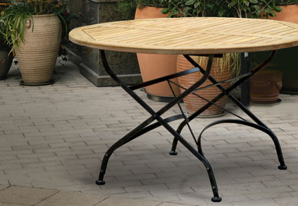 Teak Outdoor Tables by Lindsey Teak Furniture